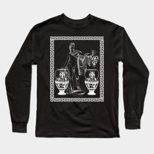 Dionysus.Greek God Long Sleeve T-Shirt